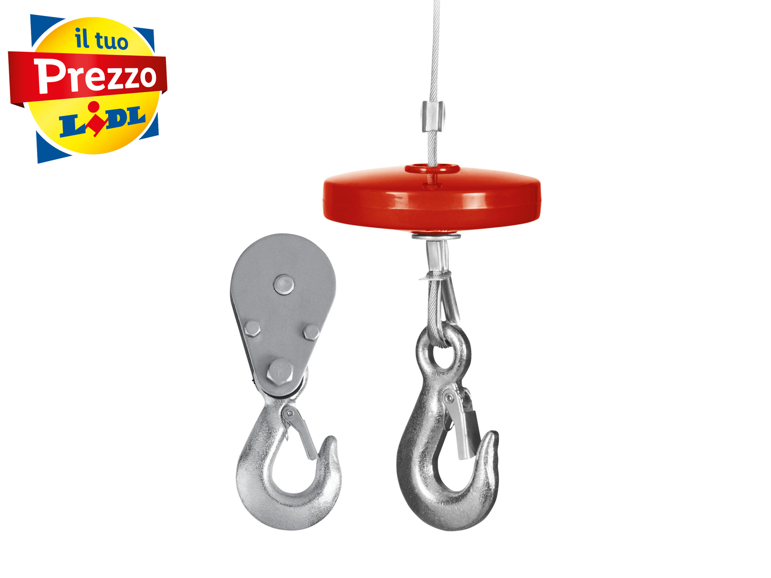Paranco sollevatore Parkside, prezzo 89.00 &#8364; 
- Con freno automatico per ...