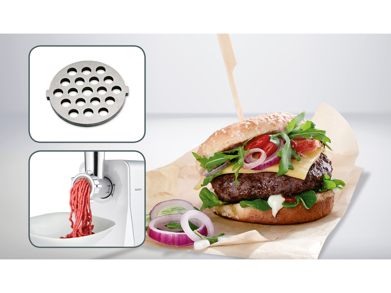 Tritacarne multifunzione Silvercrest Kitchen Tools, prezzo 49.00 €
- ...
