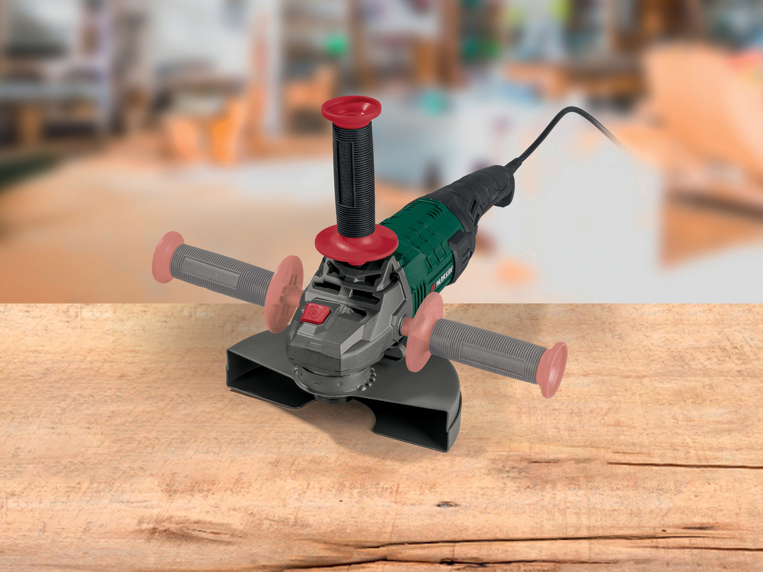 Smerigliatrice angolare Parkside, prezzo 55.00 €
- Impugnatura variabile ...