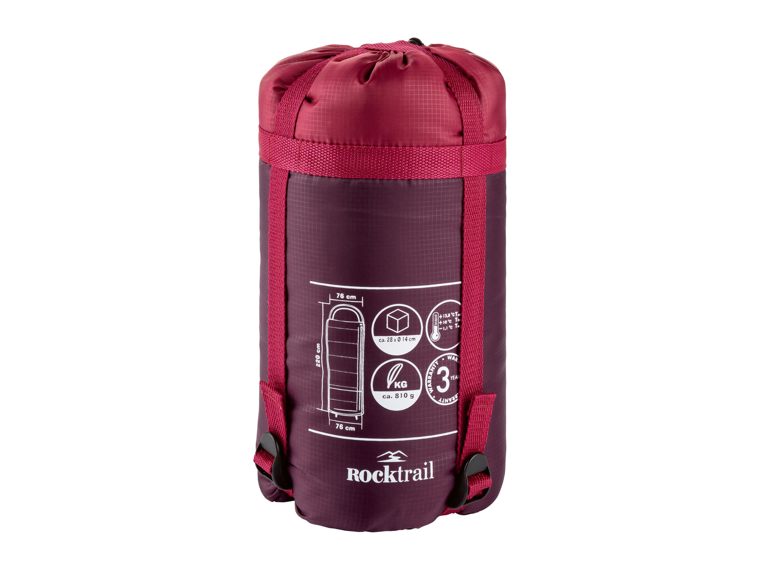 Sacco a pelo Rocktrail, prezzo 19.99 €
- Parte della testa integrata ...