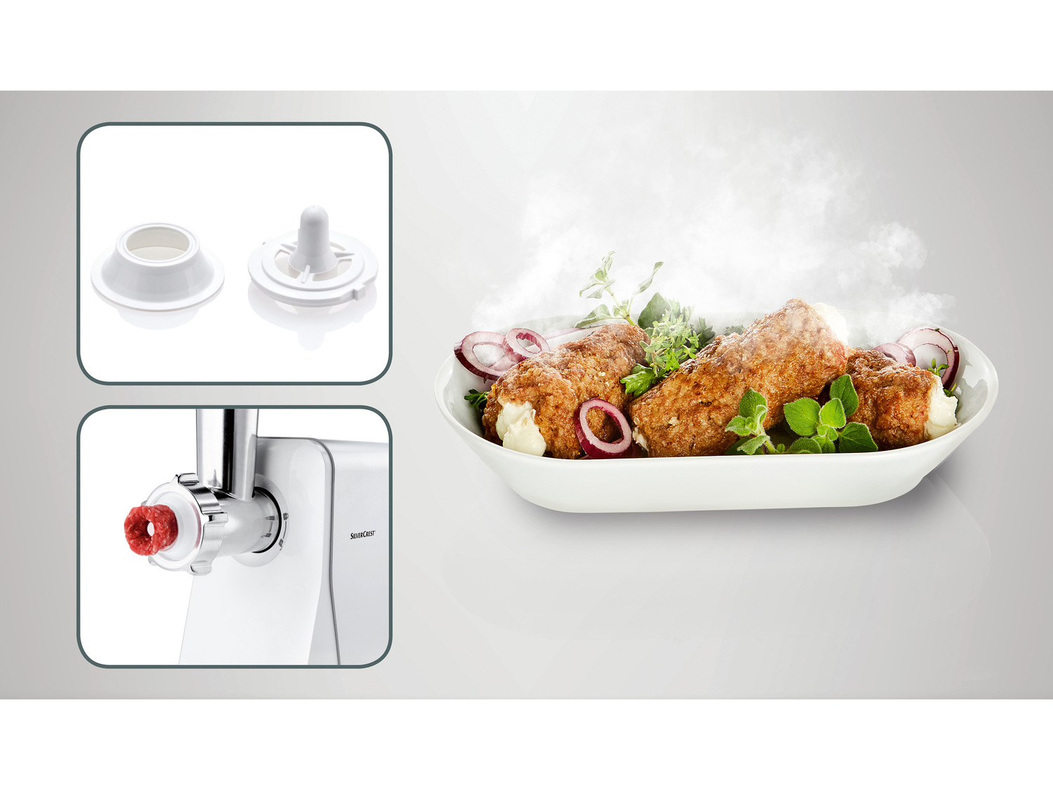 Tritacarne / passapomodoro elettrico Silvercrest Kitchen Tools, prezzo 49.00 € ...