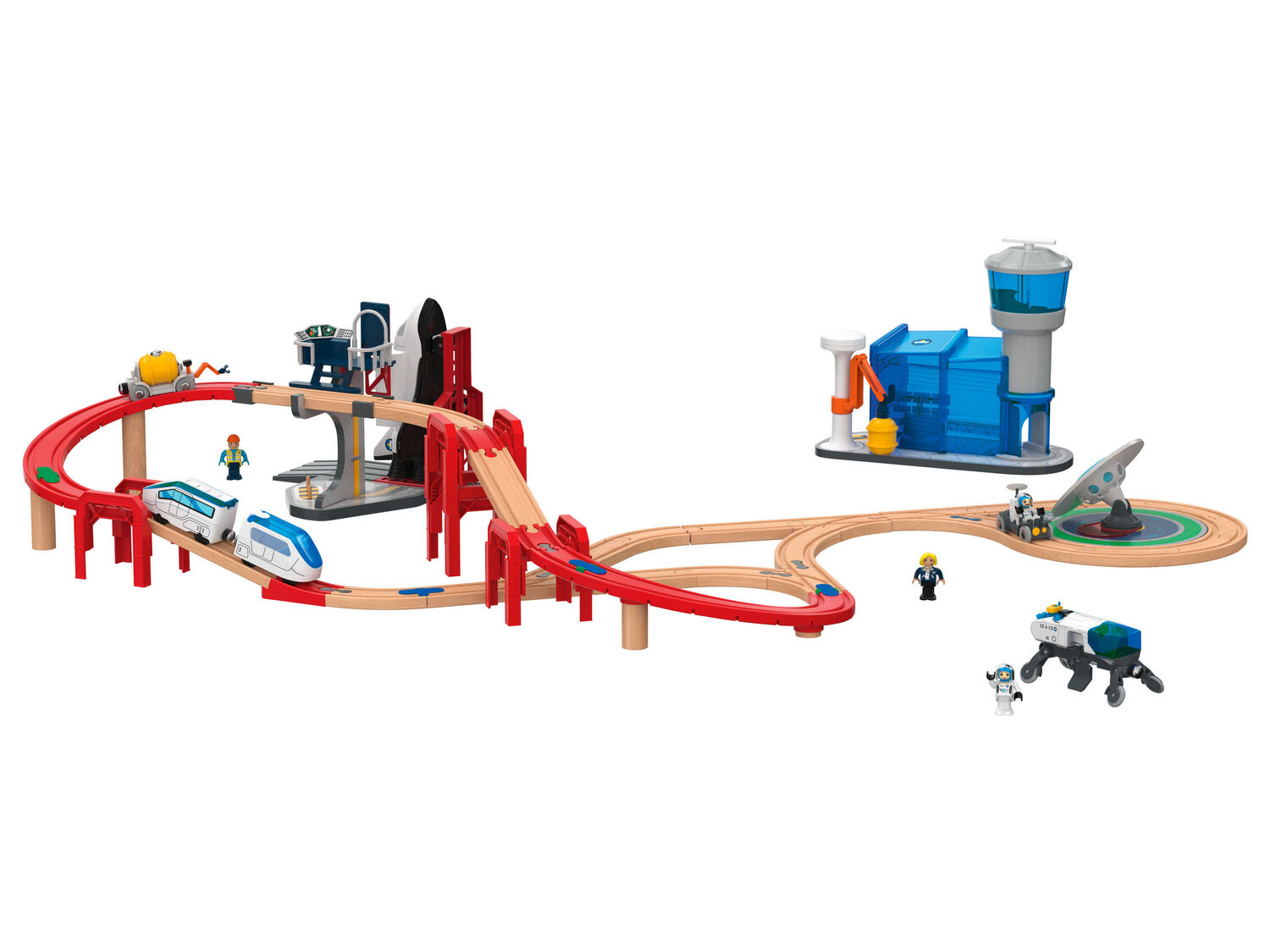 Pista in legno Stazione spaziale Playtive, prezzo 49.00 €
75 pezzi
- ...