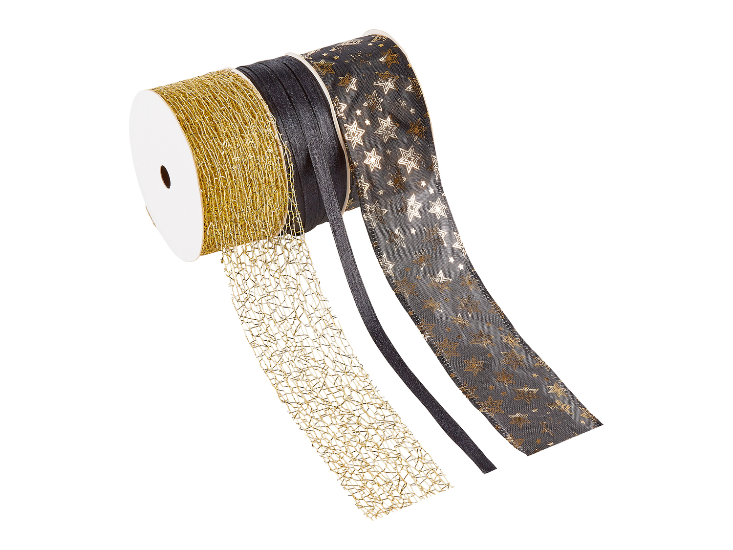 Set nastri regalo Crelando, prezzo 1.99 €
3 pezzi
- 3 x 3 m o 2 x 3 ...