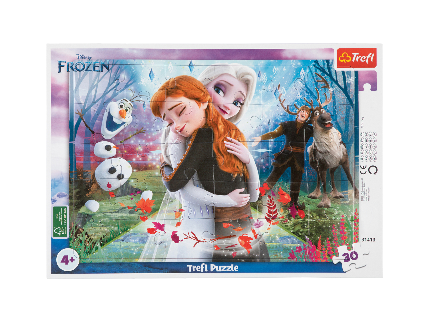 Puzzle per bambini Avengers, Paw Patrol, Frozen, Peppa Pig, Disney Princess, Winnie ...