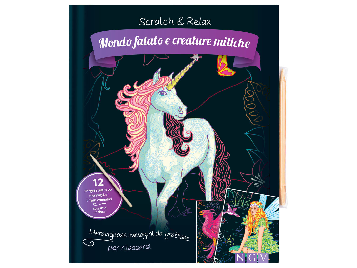 Libro Scratch&Relax Fsc, prezzo 5.99 €
- Usa la stilo per grattare ...