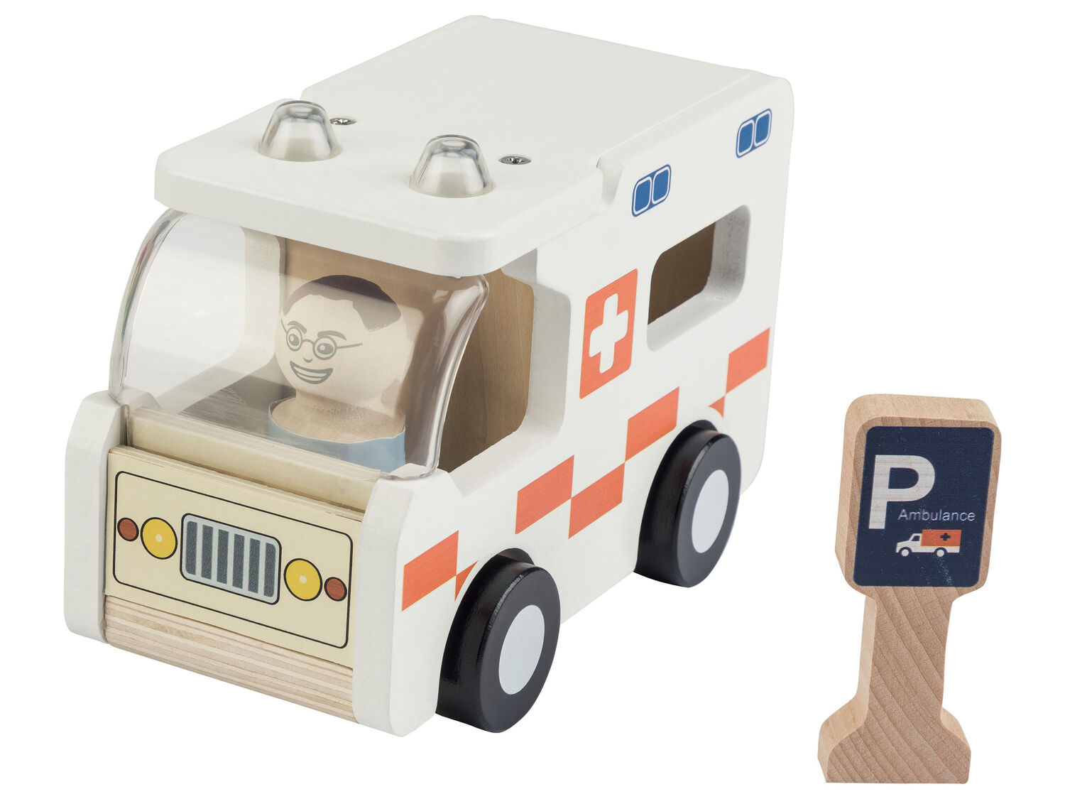 Veicolo in legno con personaggi Playtive Junior, prezzo 7.99 €
- Età ...