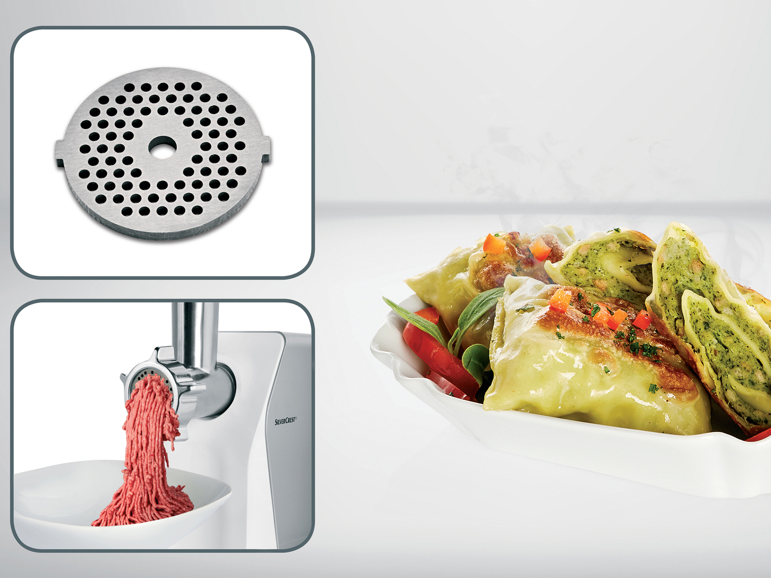 Tritacarne Silvercrest Kitchen Tools, prezzo 34.99 €
- Versatile - ideale ...