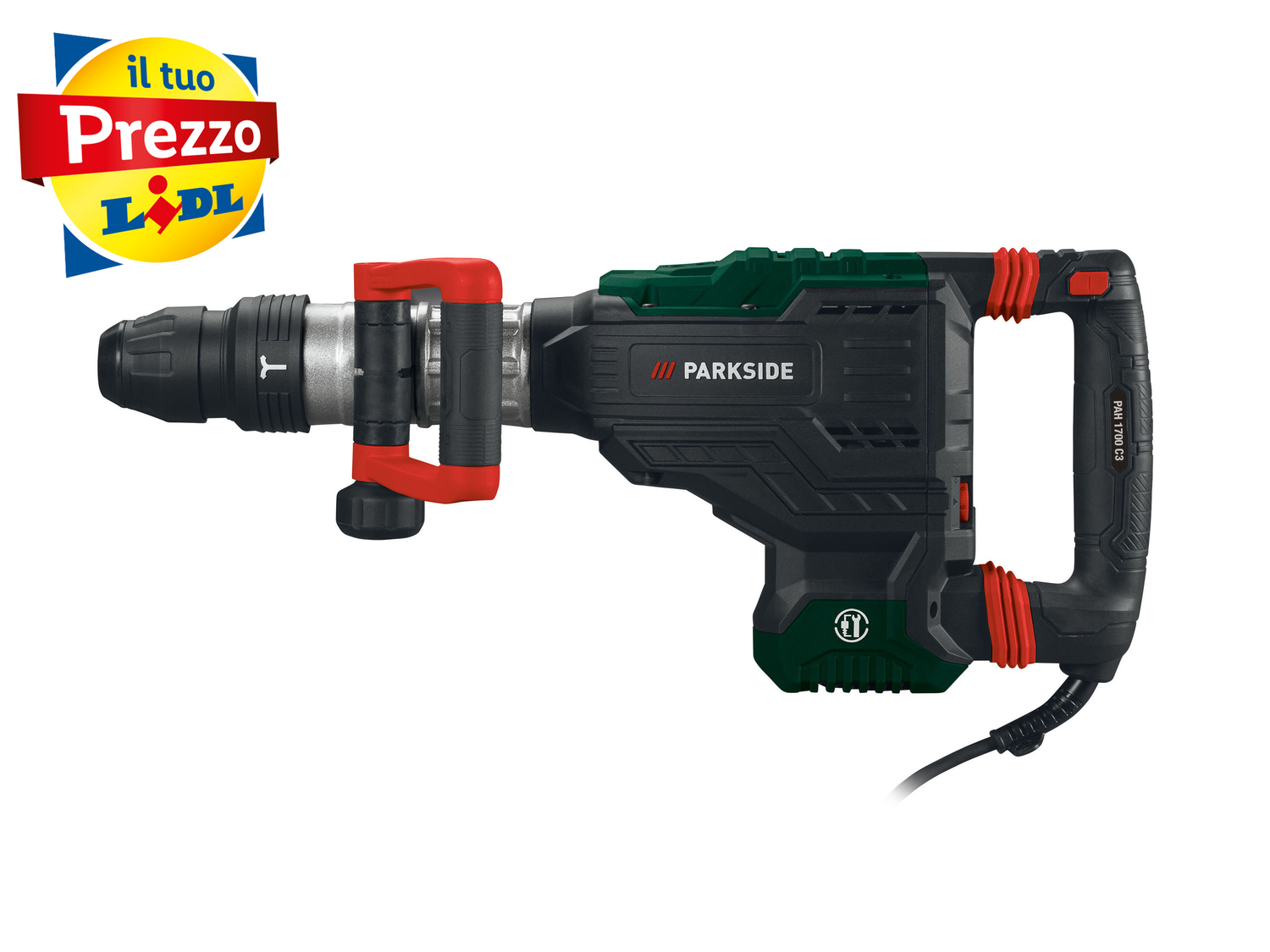 Martello demolitore Parkside PAH 1700 C3 SDS, prezzo 119.00 €
- Forza di percussione ...