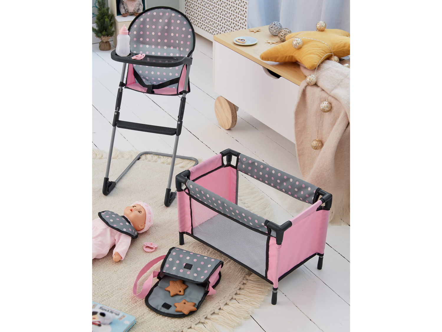 Carrozzina o accessori per bambole Bayer, prezzo 19.99 €
- Età ...