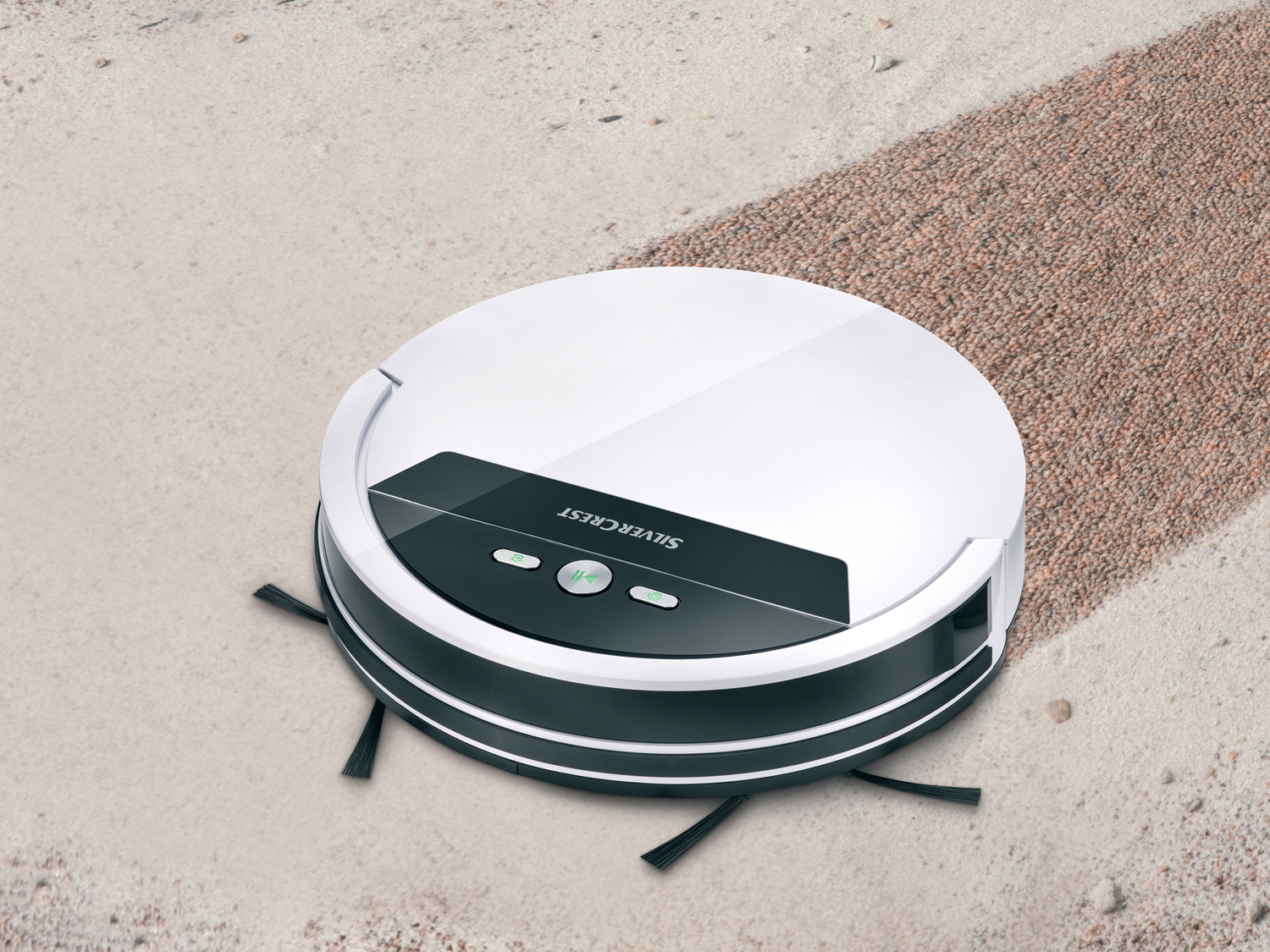 Robot aspirapolvere con funzione di lavaggio Silvercrest, prezzo 119.00 € ...