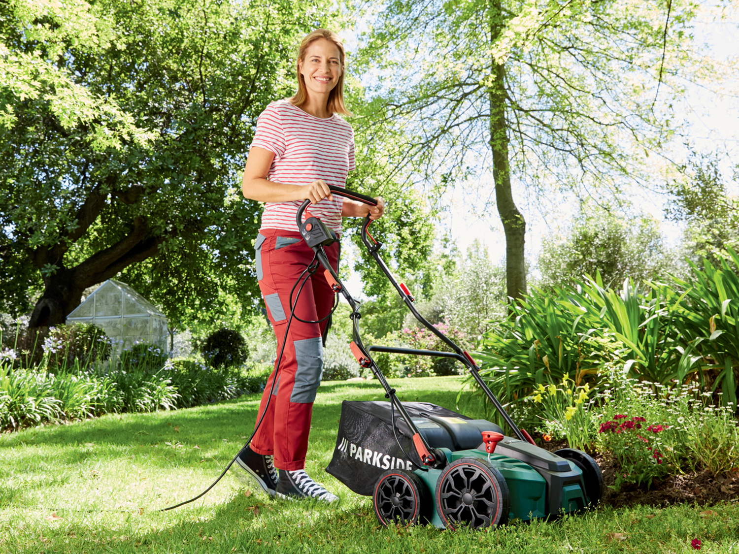 Scarificatore e arieggiatore elettrico Parkside, prezzo 89.00 €
- Attrezzo ...
