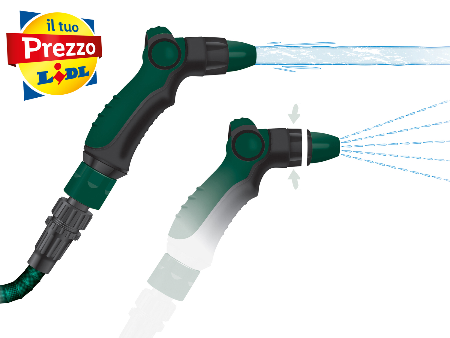 Tubo per irrigazione estensibile Parkside, prezzo 19.99 €
- Antitorsione ...