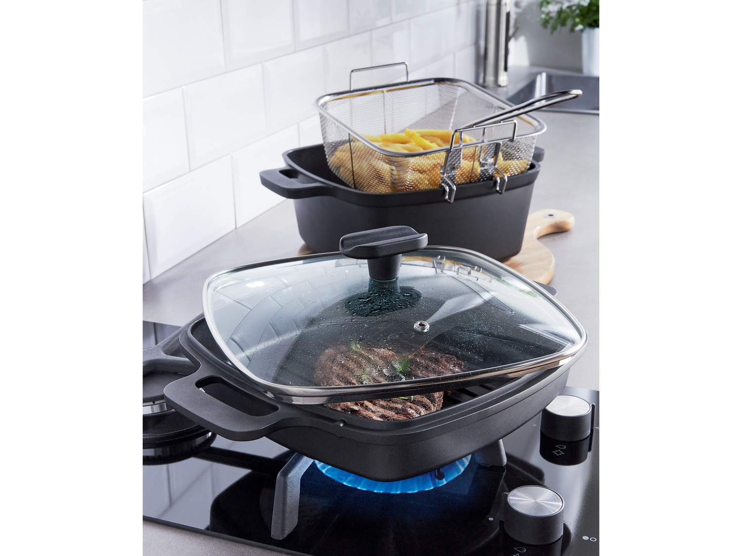 Pentola multifunzione Ernesto, prezzo 34.99 €
5 pezzi
- Per cucinare, ...