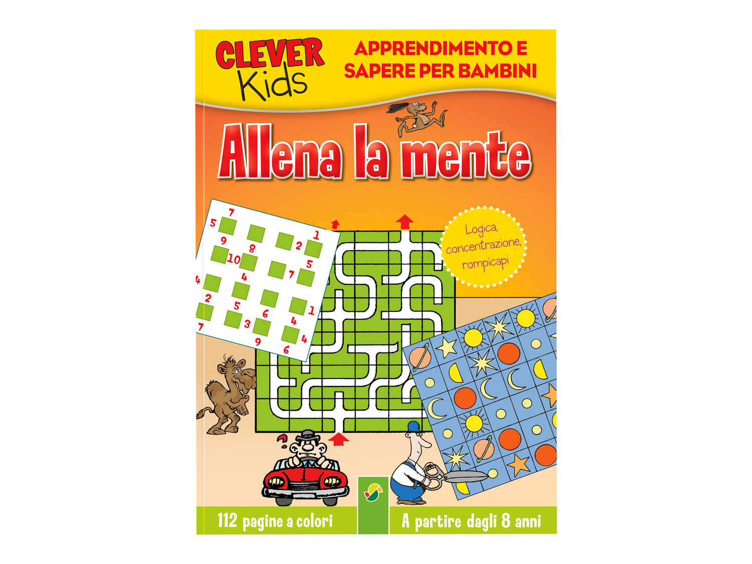 Libro di attività per bambini Fsc_bianco, prezzo 2.99 €
- Questo articolo ...
