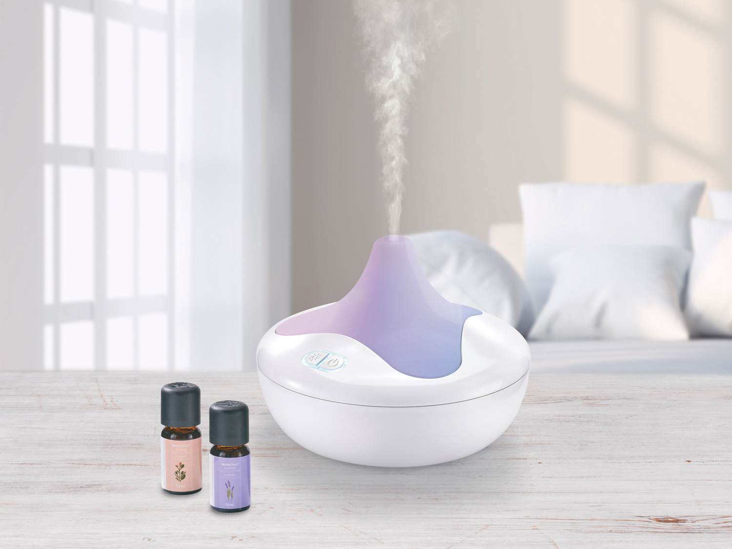 Diffusore di aromi ad ultrasuoni Silvercrest Personal Care, prezzo 14.99 €
- ...
