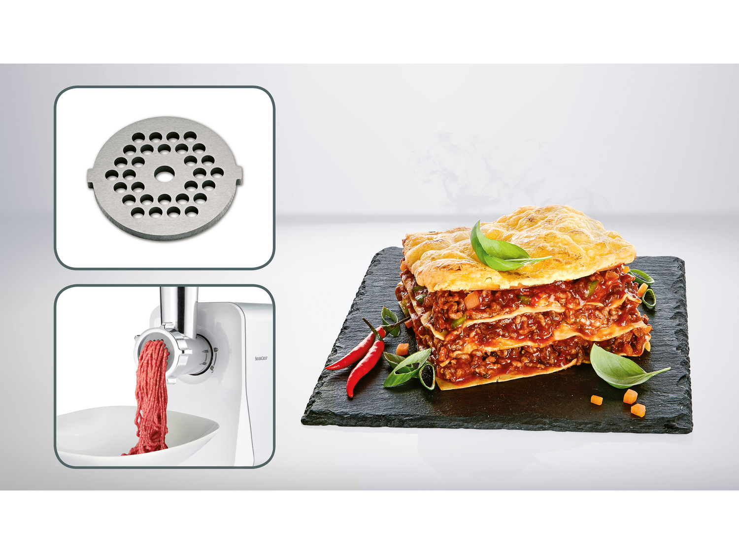 Tritacarne multifunzione Silvercrest Kitchen Tools, prezzo 49.00 €
- ...