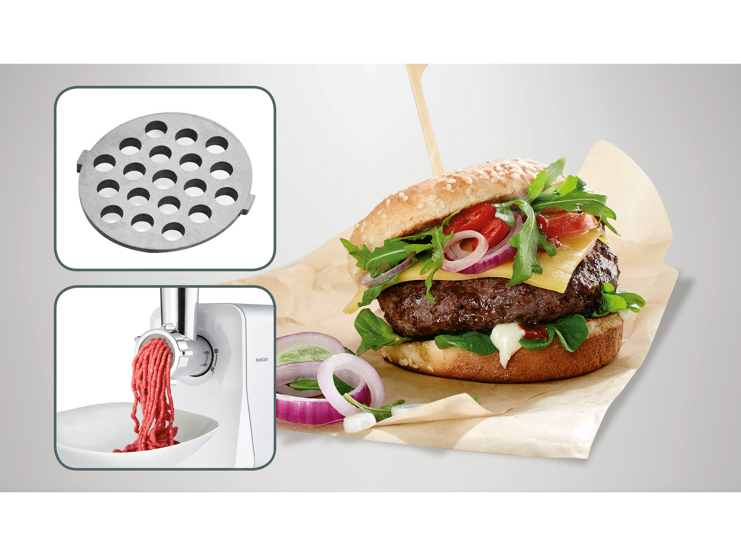 Tritacarne / passapomodoro elettrico Silvercrest Kitchen Tools, prezzo 49.00 € ...
