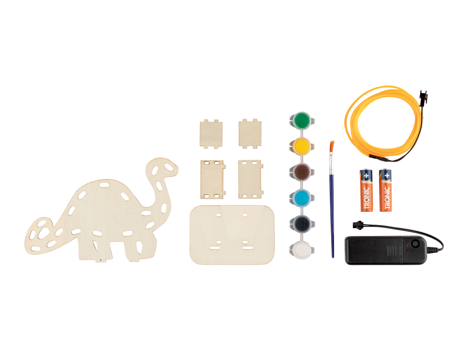 Set per bricolage con LED Crelando, prezzo 6.99 €
9 pezzi
- Età: ...
