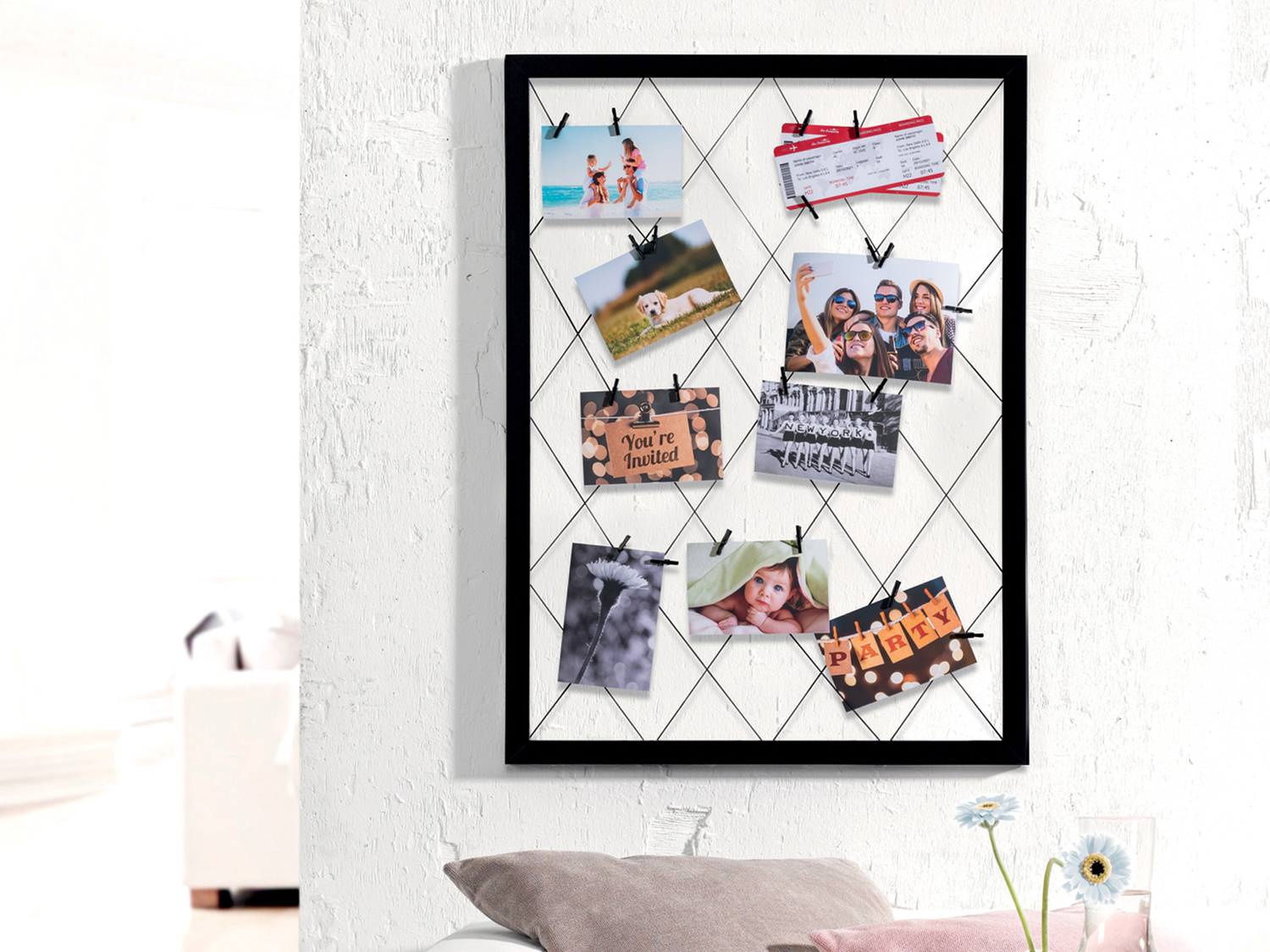 Cornice portafoto multipla o lavagnetta portafoto Livarno, prezzo 11.99 € ...