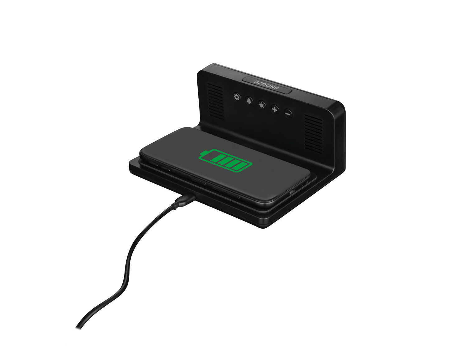Sveglia digitale con stazione di ricarica QI Auriol, prezzo 29.99 €
- Con funzione ...