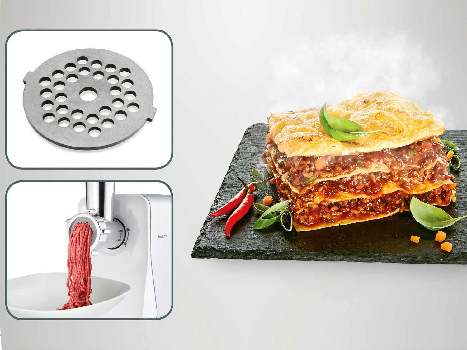 Tritacarne / passapomodoro elettrico Silvercrest Kitchen Tools, prezzo 49.00 € ...