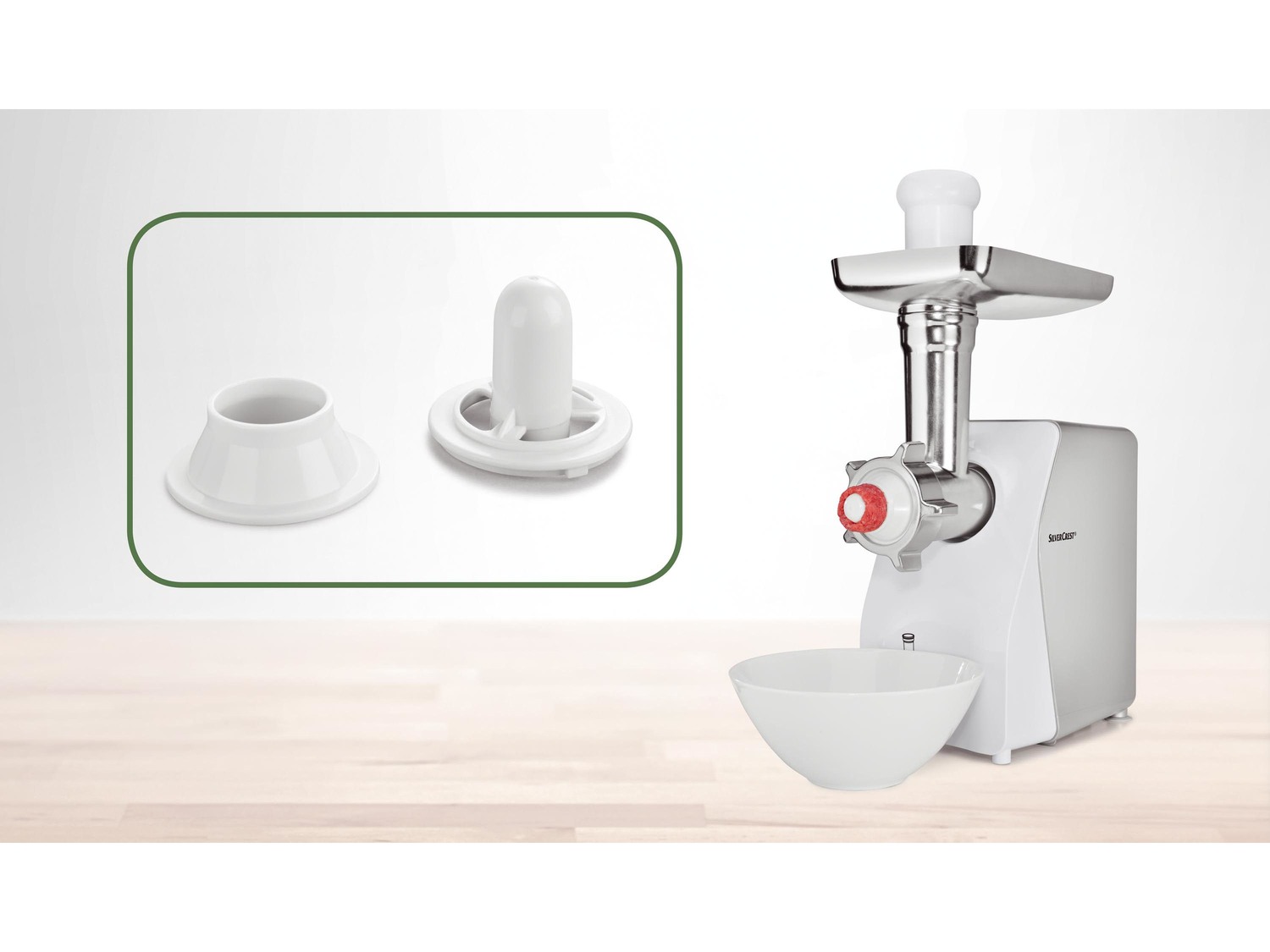 Tritacarne e Passapomodoro elettrico Silvercrest Kitchen Tools, prezzo 49.00 € ...