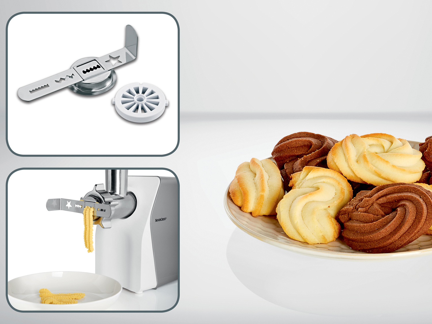 Tritacarne Silvercrest Kitchen Tools, prezzo 34.99 €
- Versatile - ideale ...