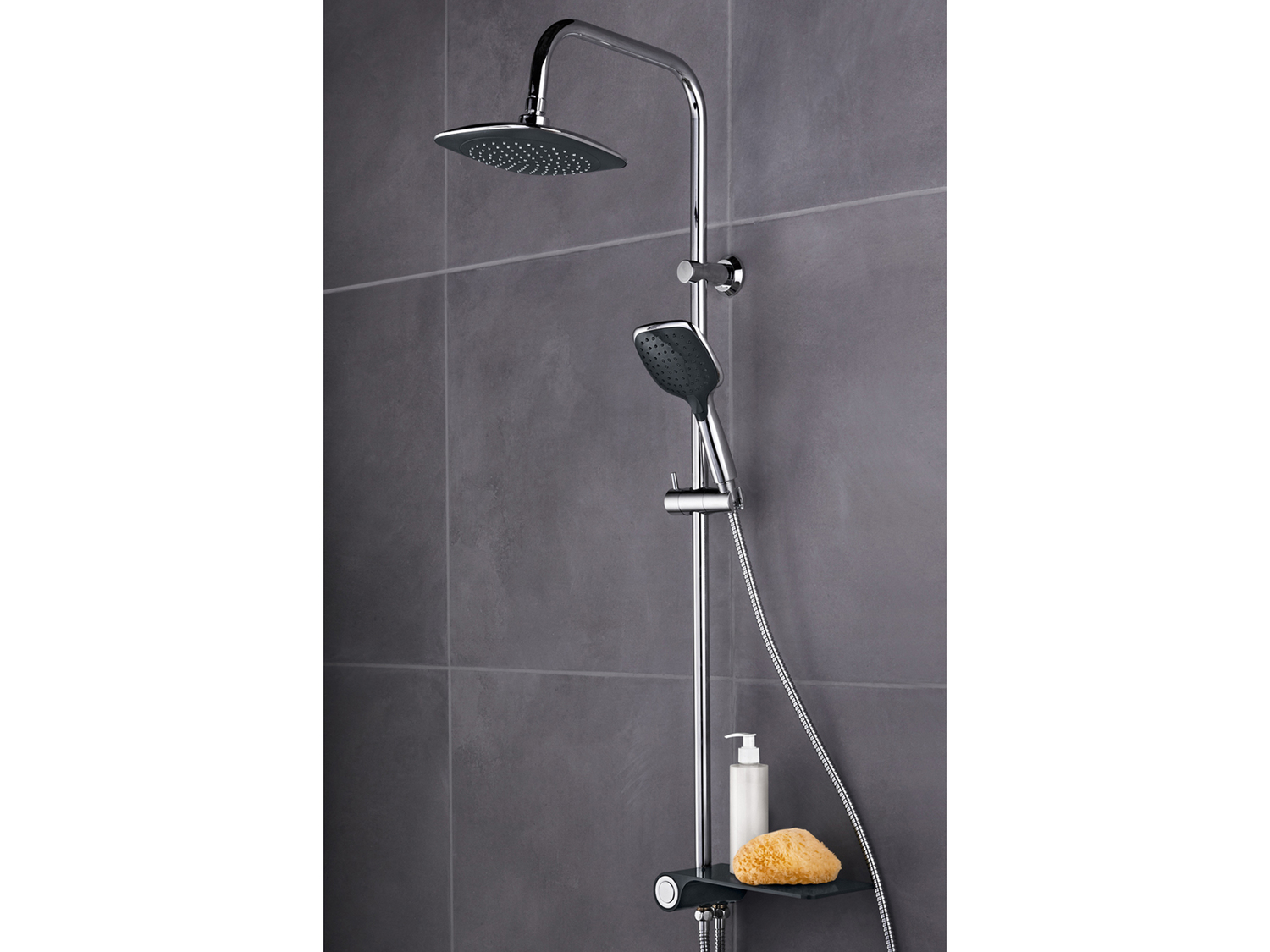 Set doccia Miomare, prezzo 49.00 €
- Commutatore integrato per passare da soffione ...