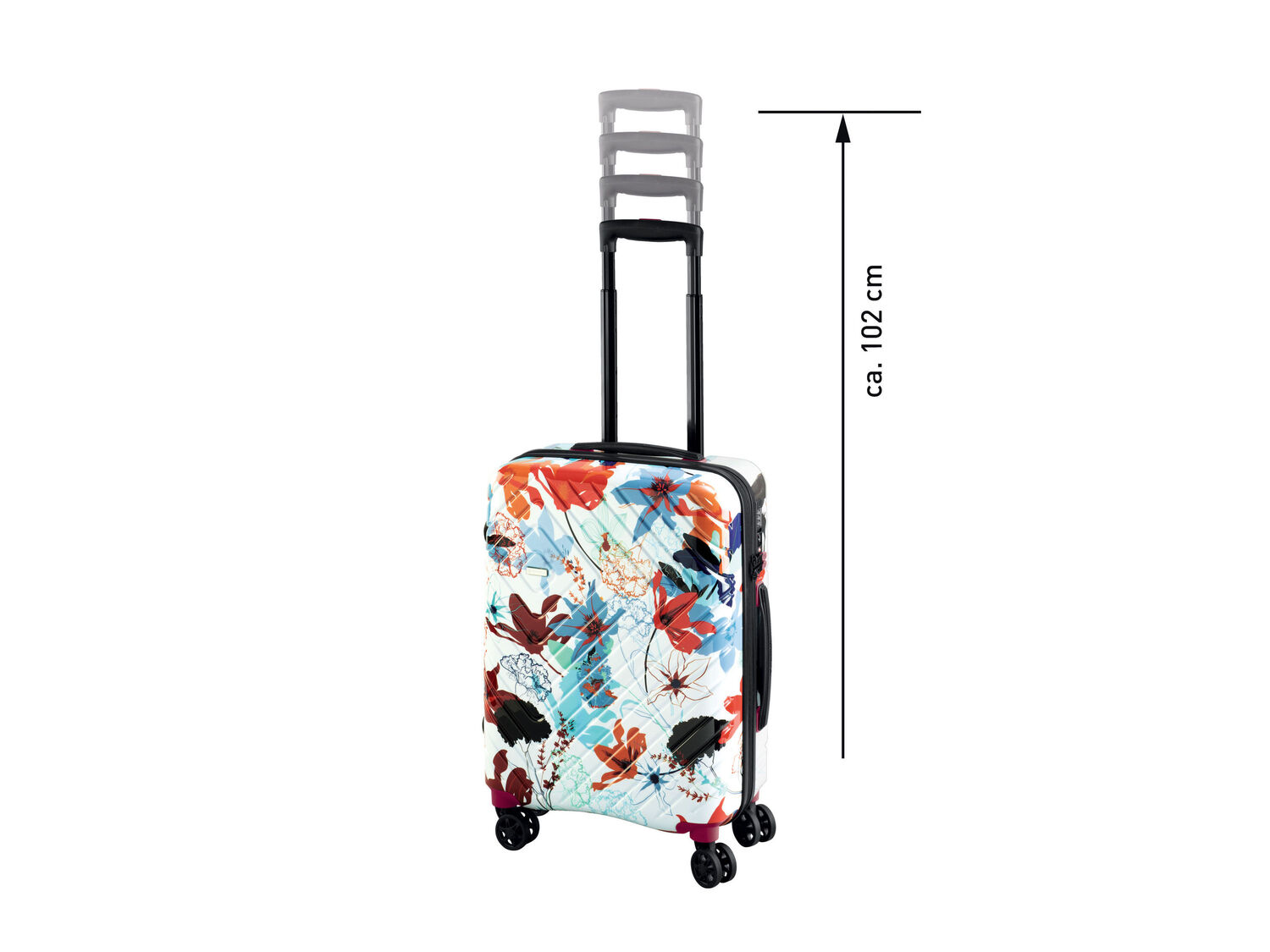 Trolley da viaggio in policarbonato Top-move-var, prezzo 39.99 € 
30 L floreale ...