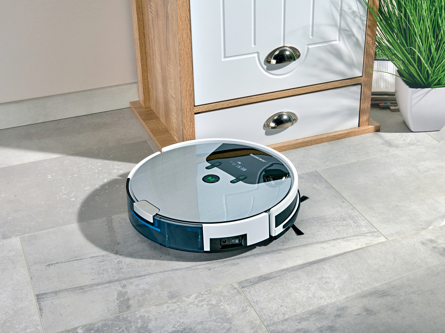 Robot aspirapolvere Silvercrest, prezzo 179.00 €
- 5 modalità ...