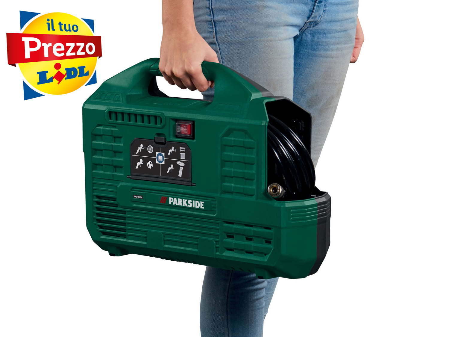 Compressore portatile Parkside, prezzo 49.00 €
-
Funzionamento senza ...