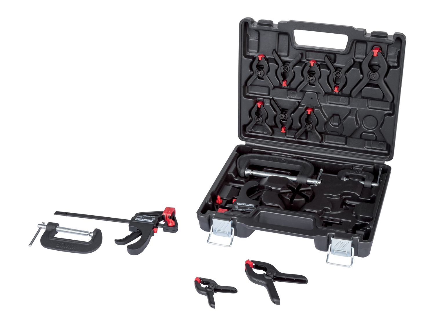 Set morsetti rapidi Parkside, prezzo 9.99 €
16 pezzi
Caratteristiche
- VPA GS